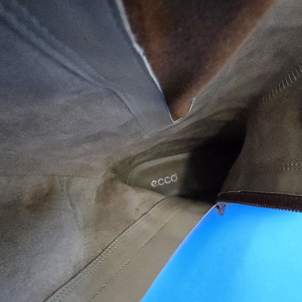Ecco Hobart Buckle‎ Riding Boots EUR 40 Womens Size 9-9.5 Brown Leather EUC - Picture 11 of 16